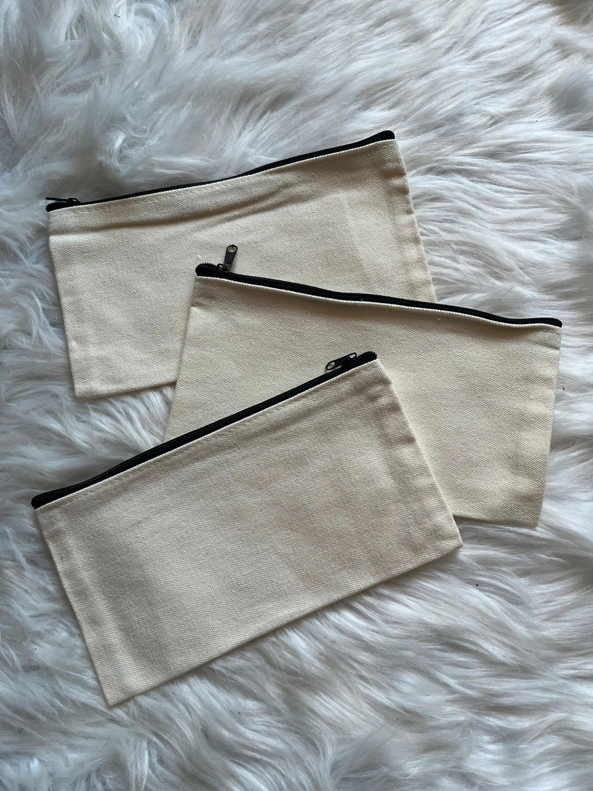 Trousses en coton à personnaliser – spécial sublimation